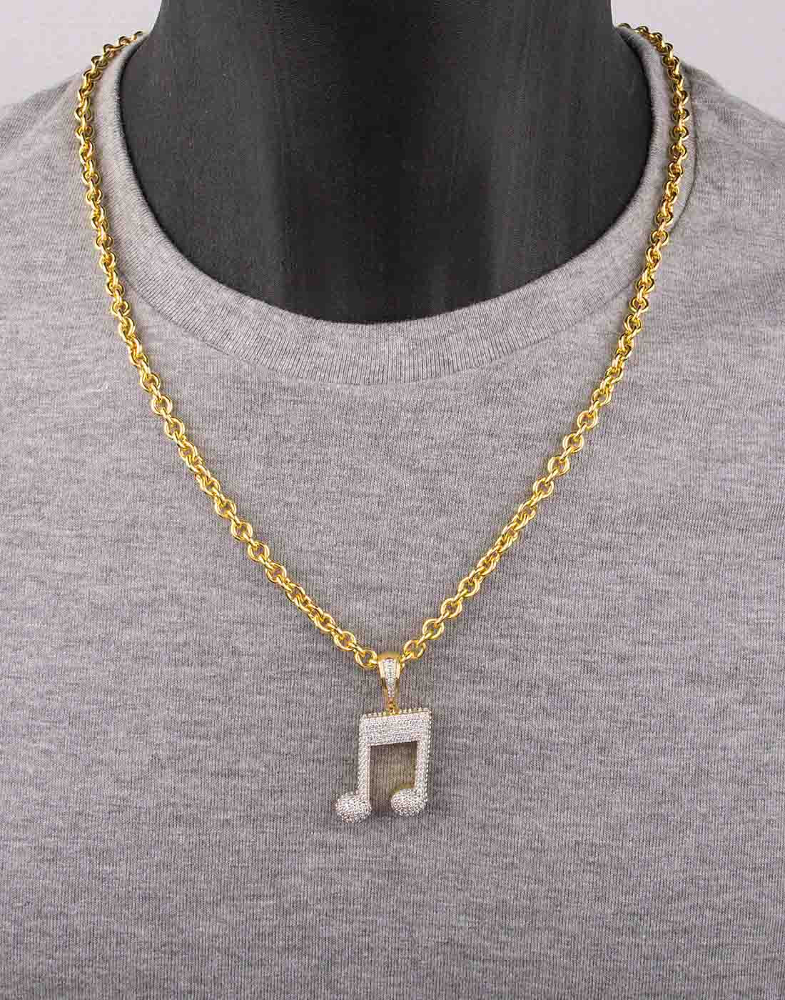 Music Note Pendant P-40175