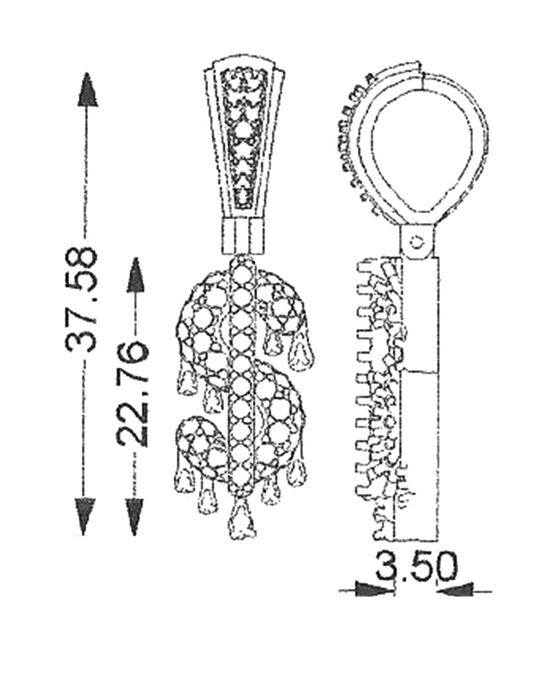 Hot Dollar Pendant P-40185