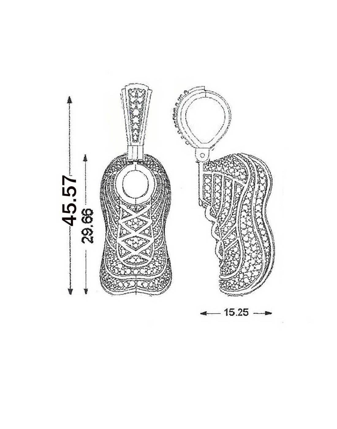 Sneaker Pendant P-40189