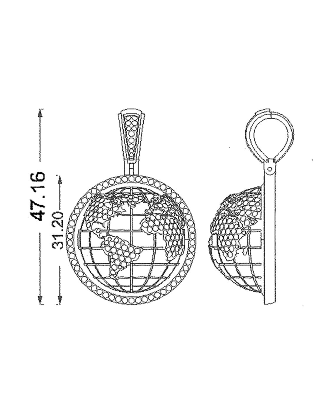 Globe Pendant P-40237