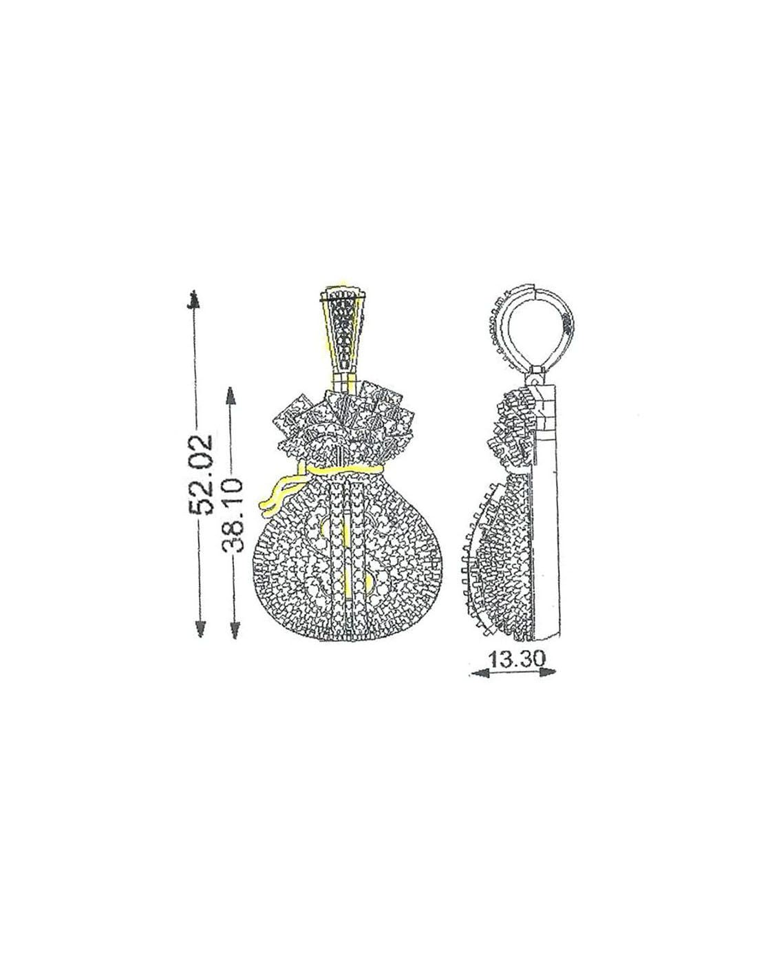 Money Bag Pendant P-40248