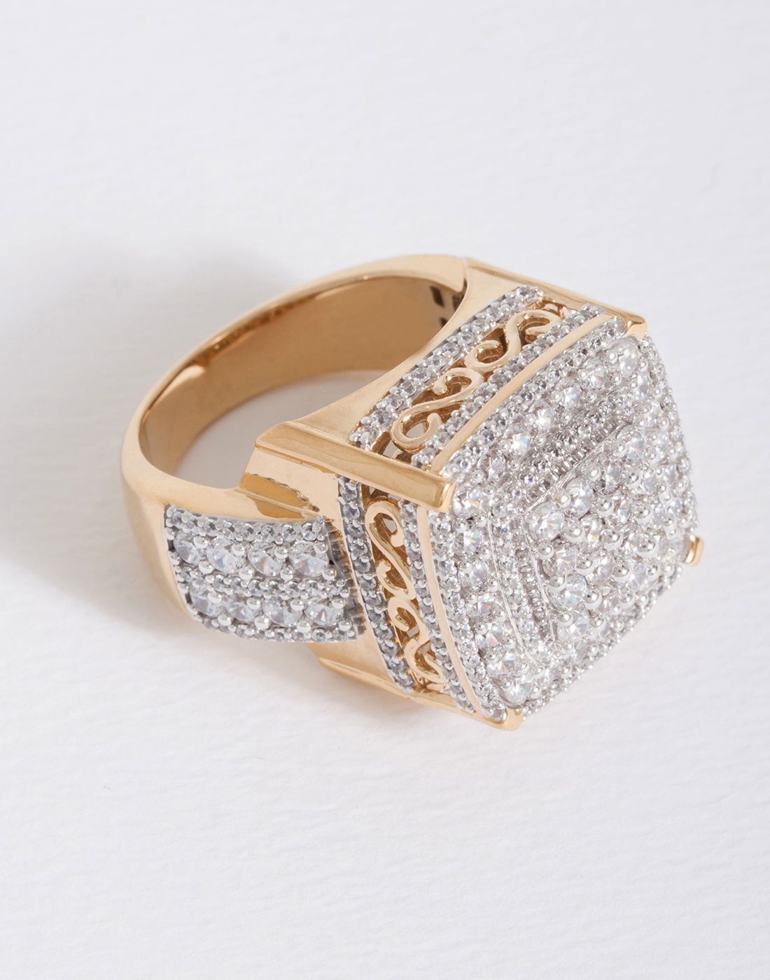 Cushion Statement Ring R-20071