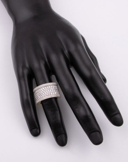 Pavé Band Statement Ring R-20070