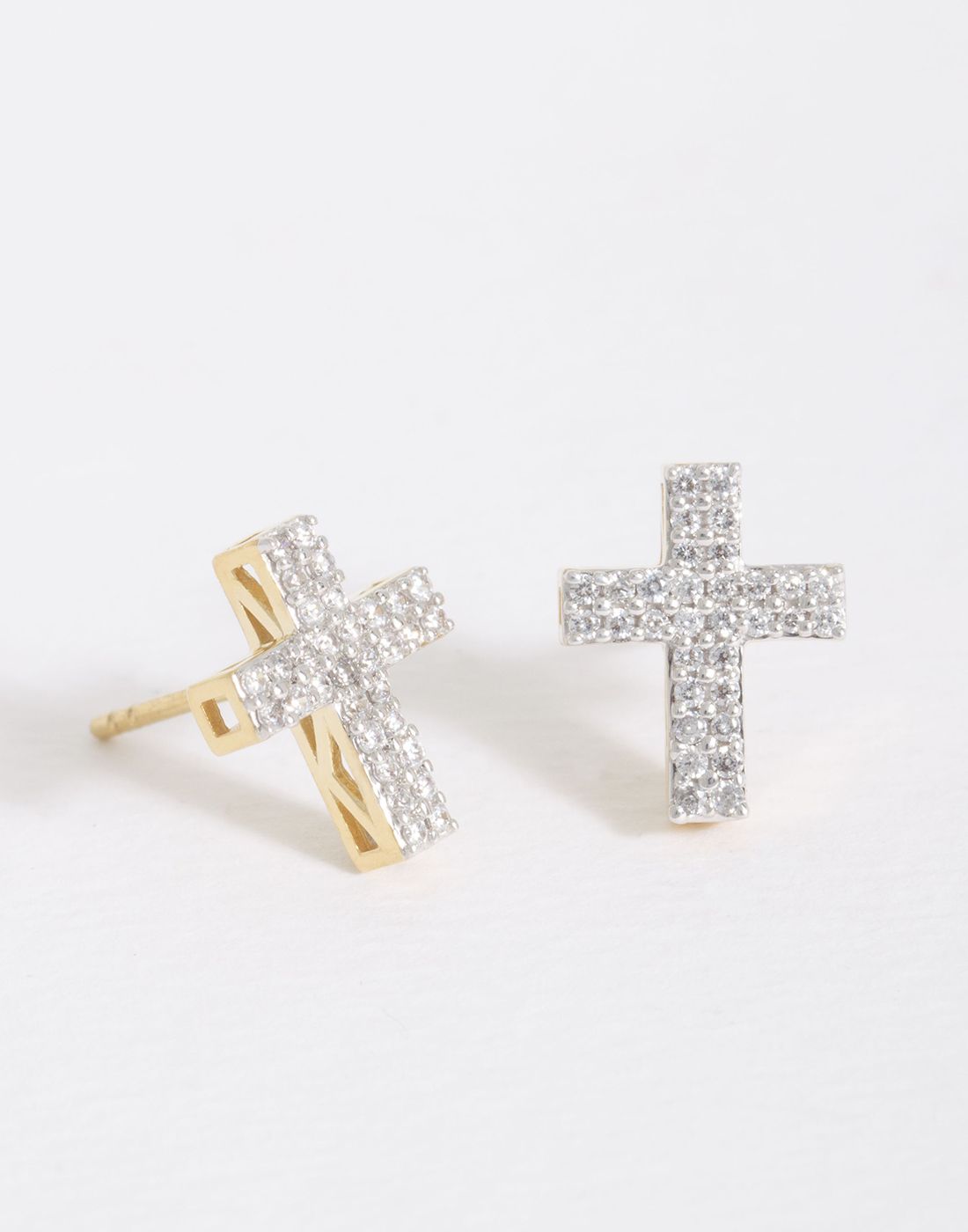 Cross Earrings E-30036