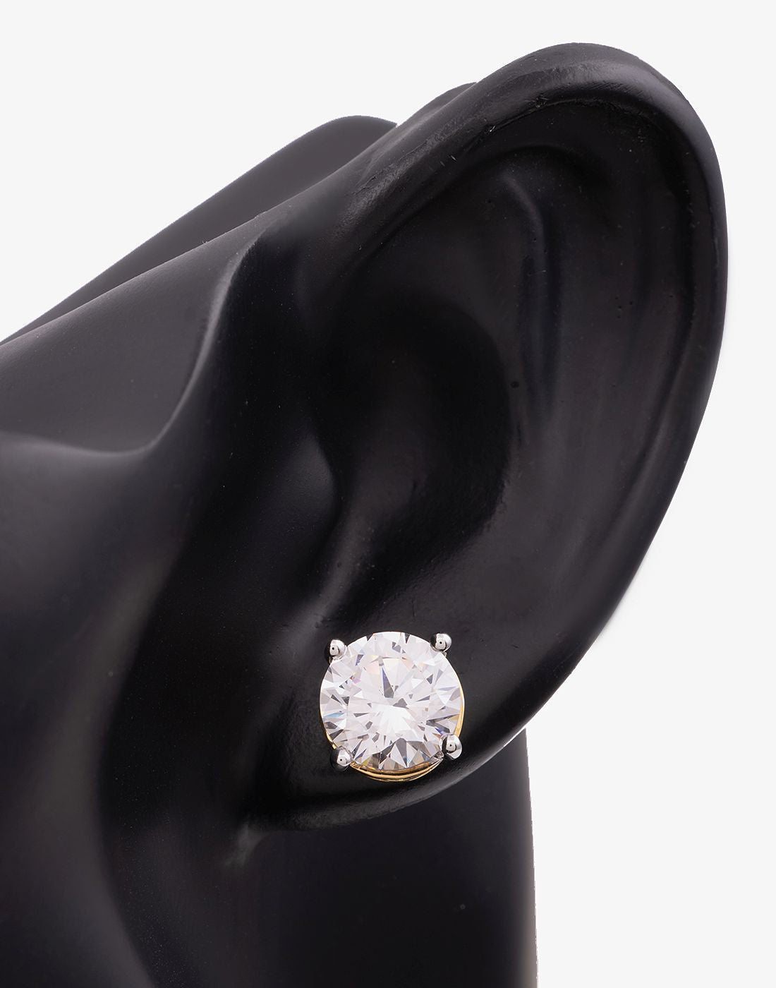 Classic Solitaire 13 Carat Earrings E-30081