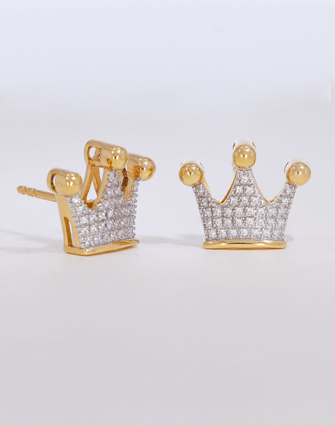 Crown Earrings E-45259