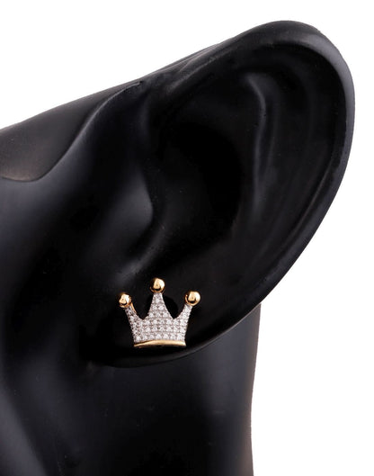 Crown Earrings E-45259