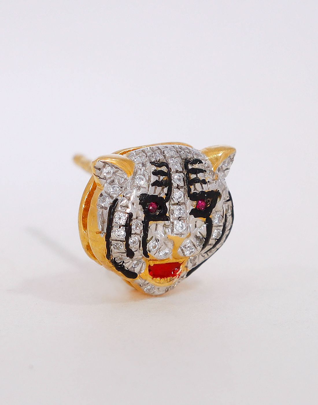 Tiger Earrings E-45292