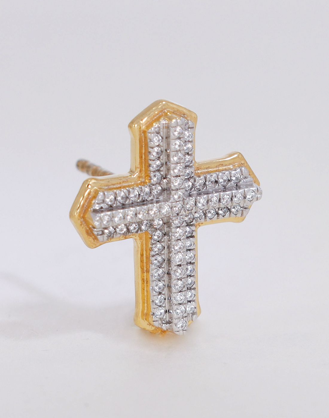 Cross Earrings E-45627