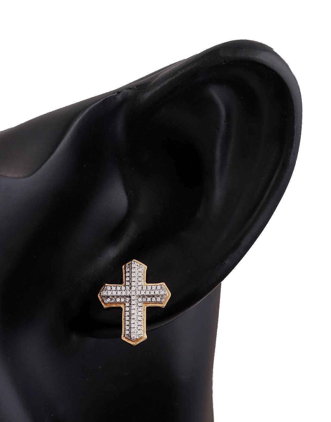 Cross Earrings E-45627