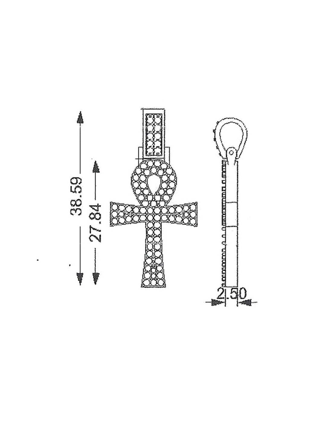 Ankh Cross (Small) Pendant P-40084