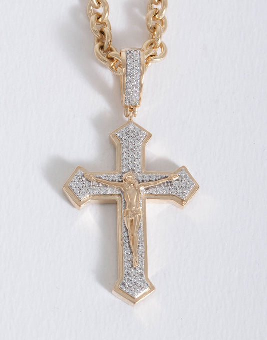 Crucifix Cross Pendant P-40121