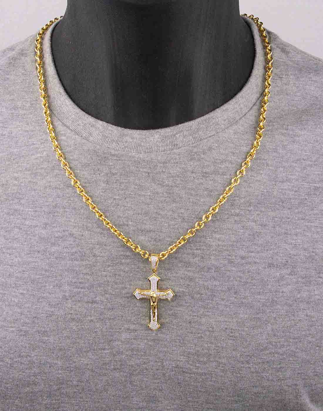 Crucifix Cross Pendant P-40121