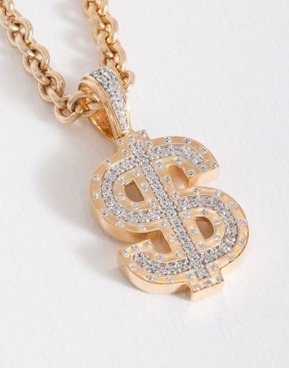 Dollar Pendant P-40126