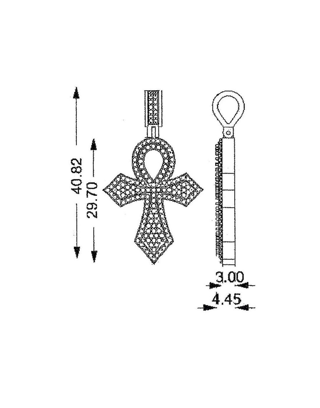 Ankh Cross Pendant P-40150