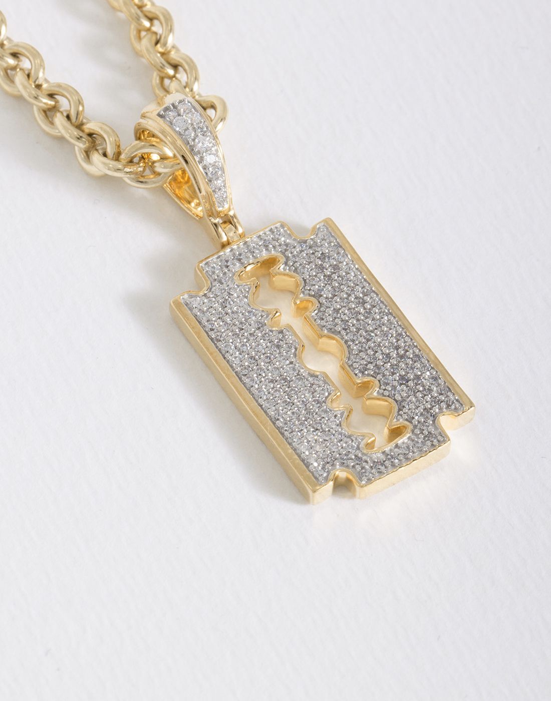 Razor Blade Pendant P-40171