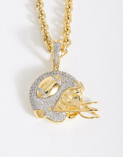 Gridiron Helmet Pendant P-40188