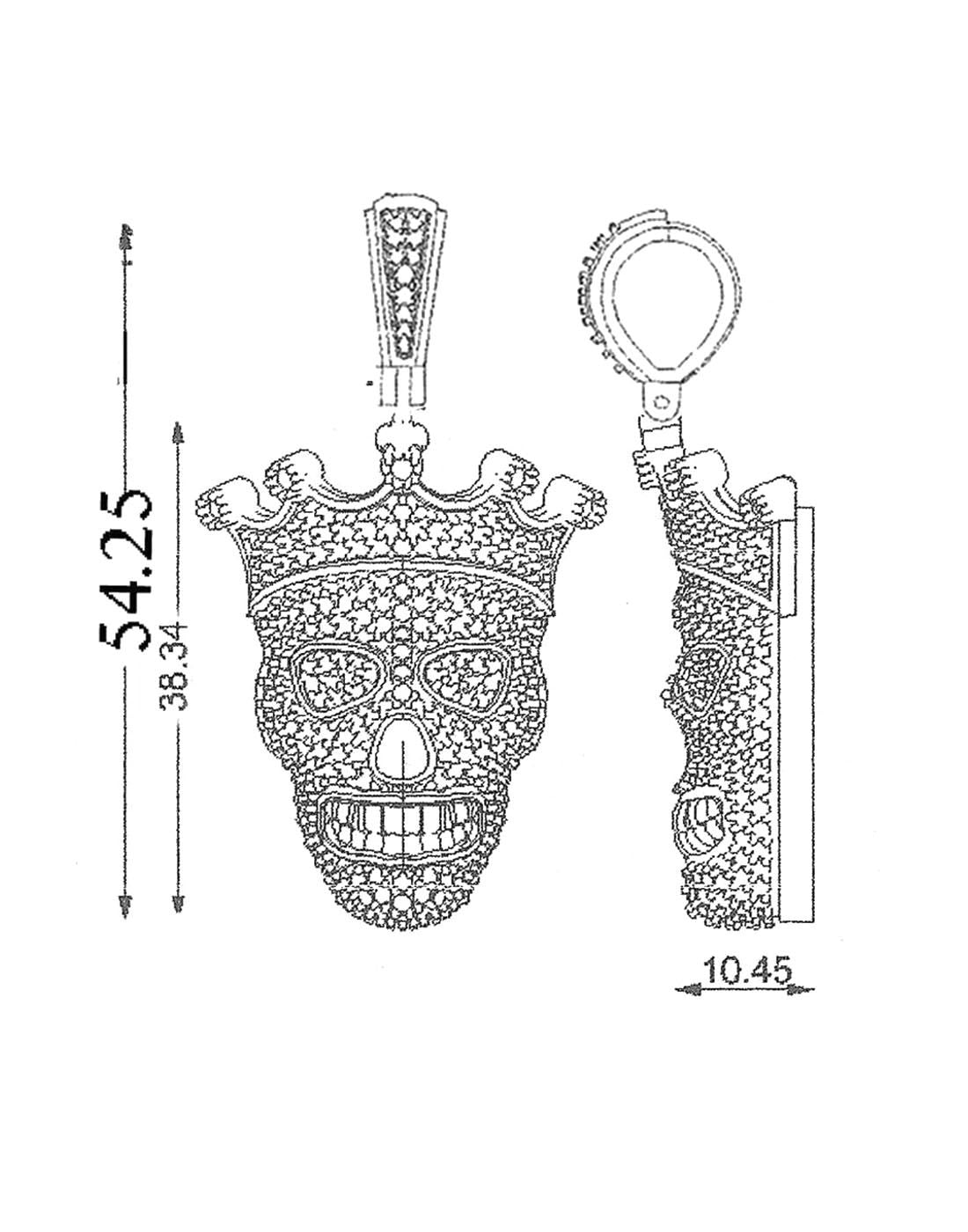 Rey Inmortal Pendant P-40219