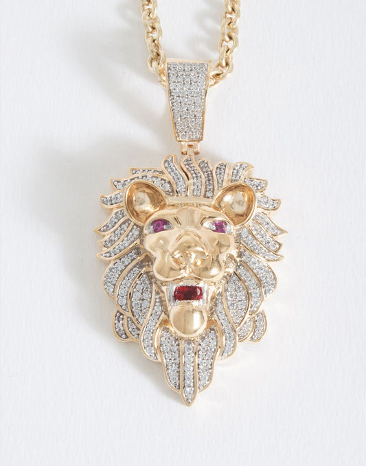 Lion Pendant P-40242