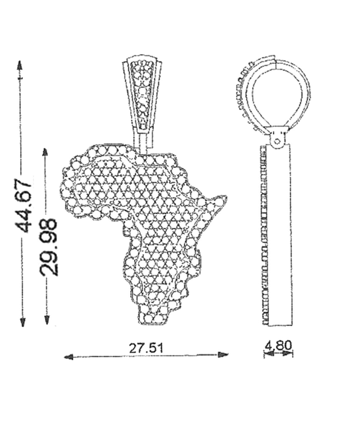 Mama Africa Pendant P-40246