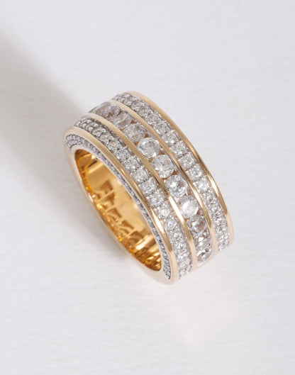 Pavé Band Ring R-20005