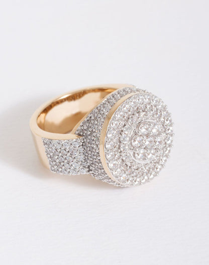 Round Statement Ring R-20010