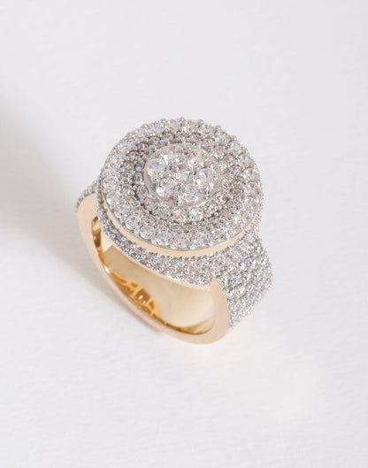 Round Statement Ring R-20010