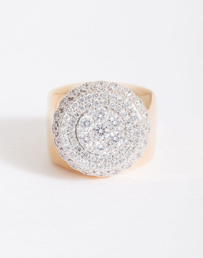 Round Statement Ring R-20011