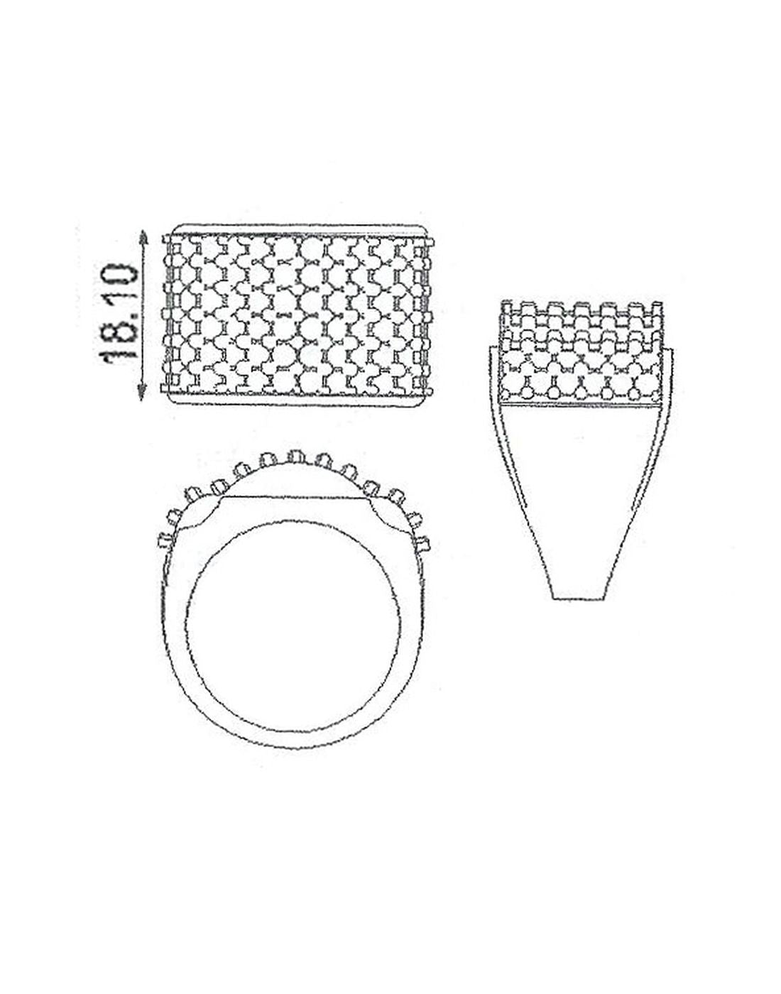 Wraparound Statement Ring R-20016