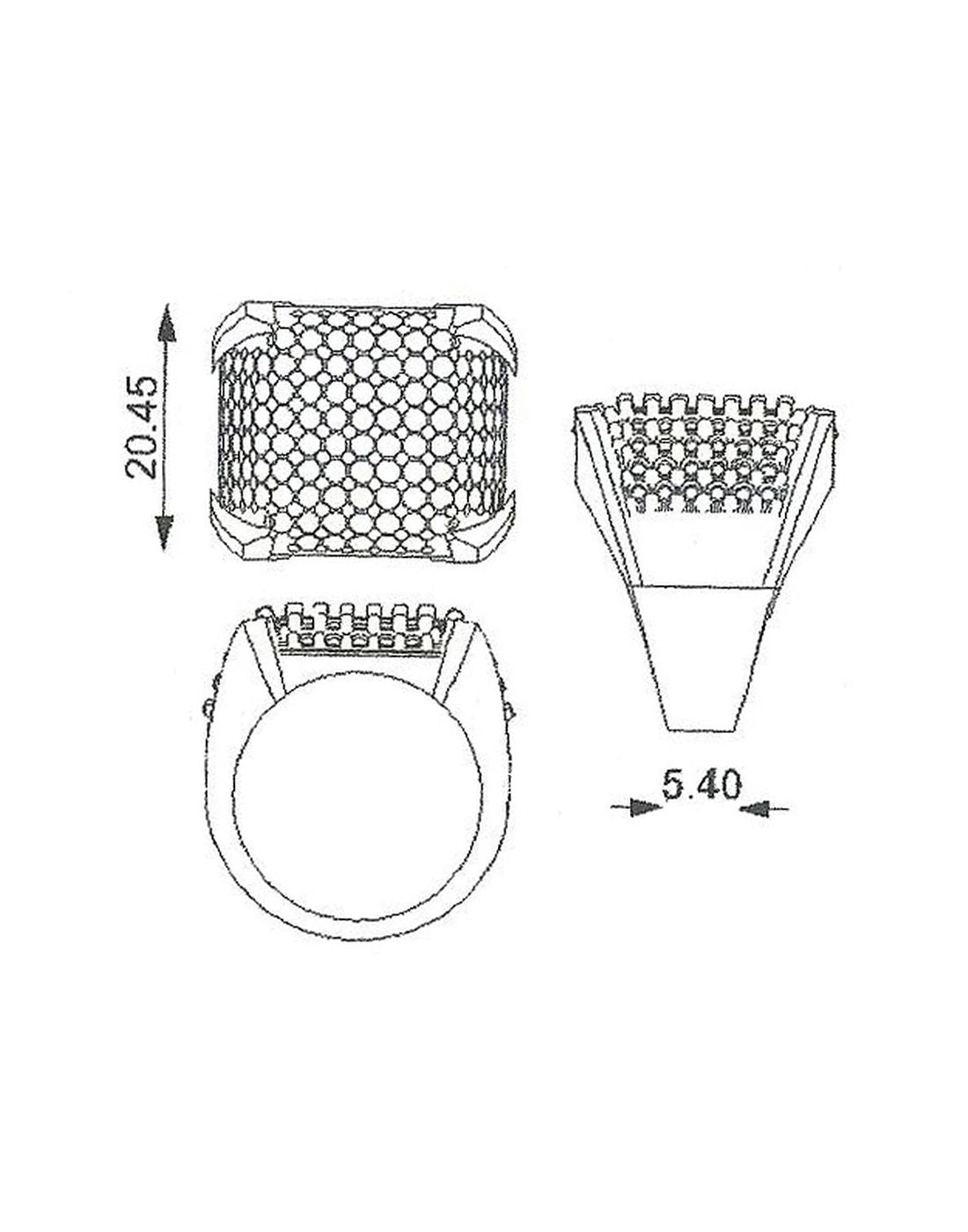 Wraparound Statement Ring R-20021