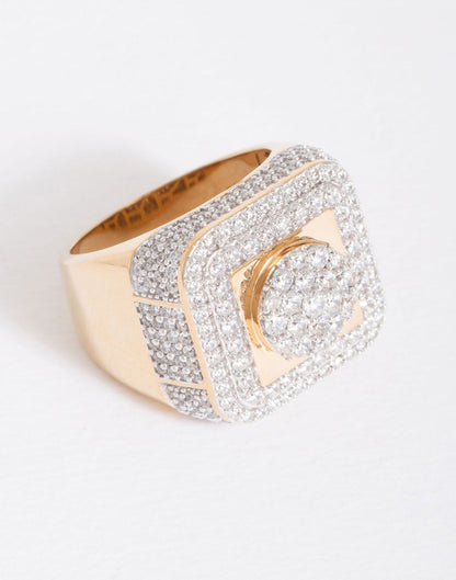 Inner Circle Statement Ring R-20024