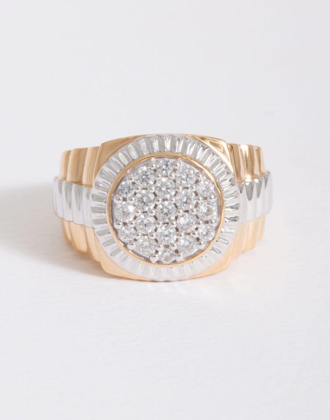 Luxe Watch Statement Ring R-20026