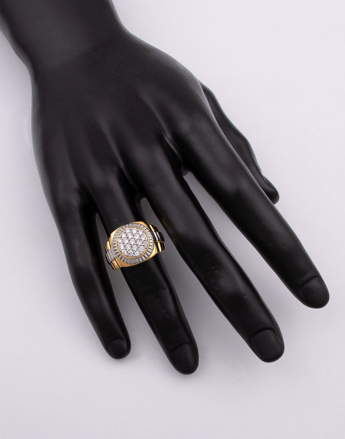 Luxe Watch Statement Ring R-20026