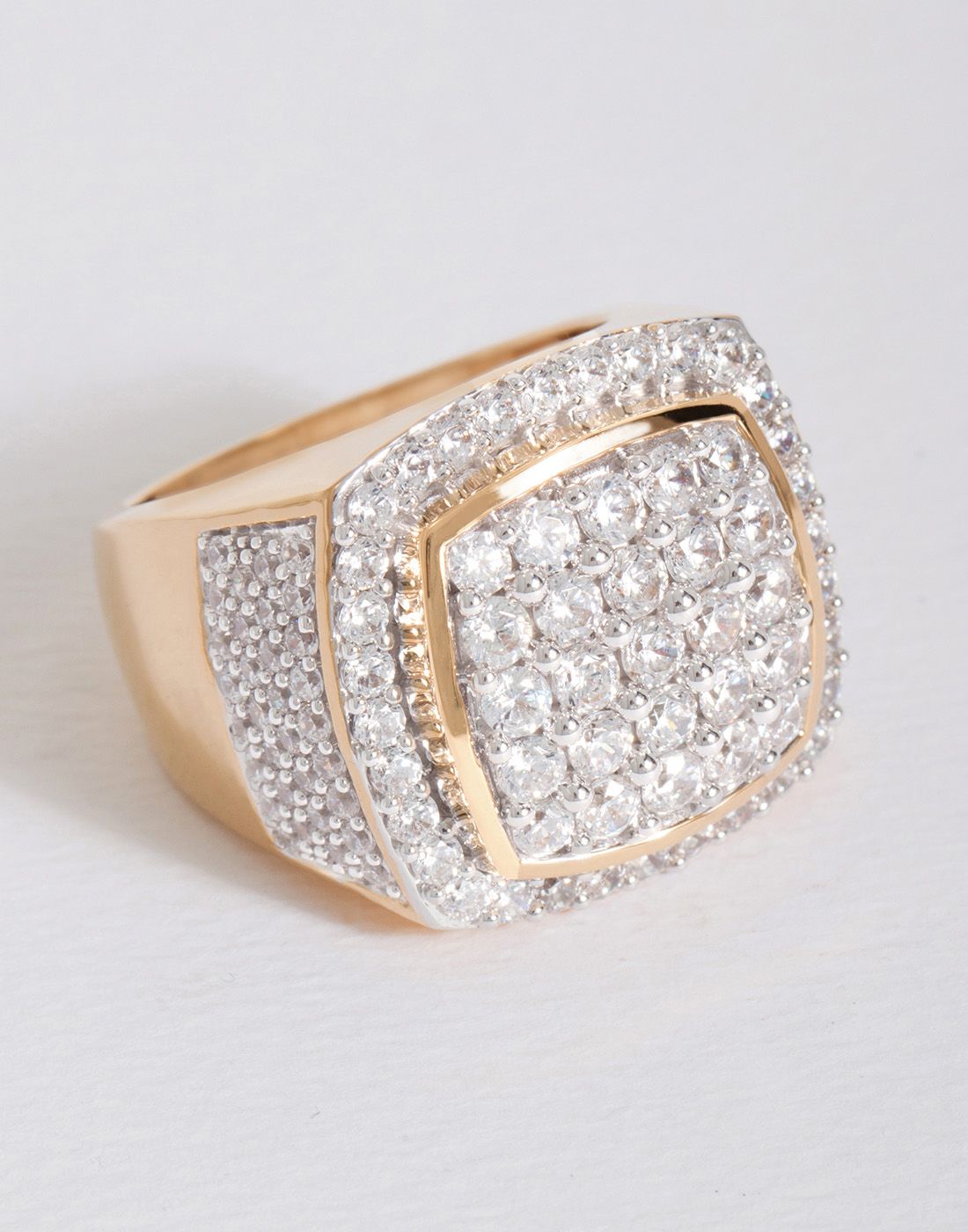 Cushion Statement Ring R-20057