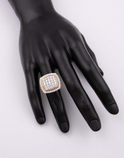 Cushion Statement Ring R-20057