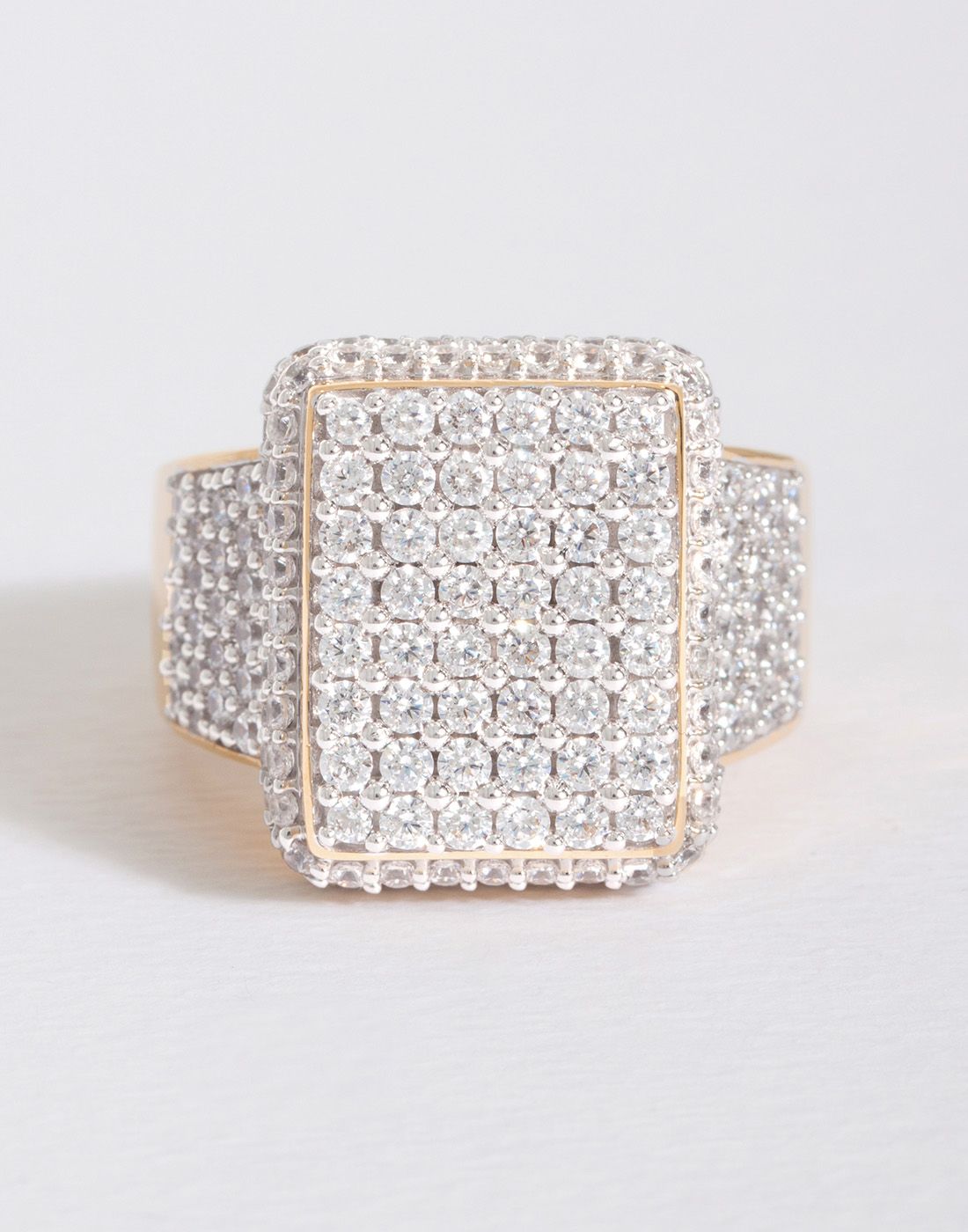 Square Statement Ring R-20061