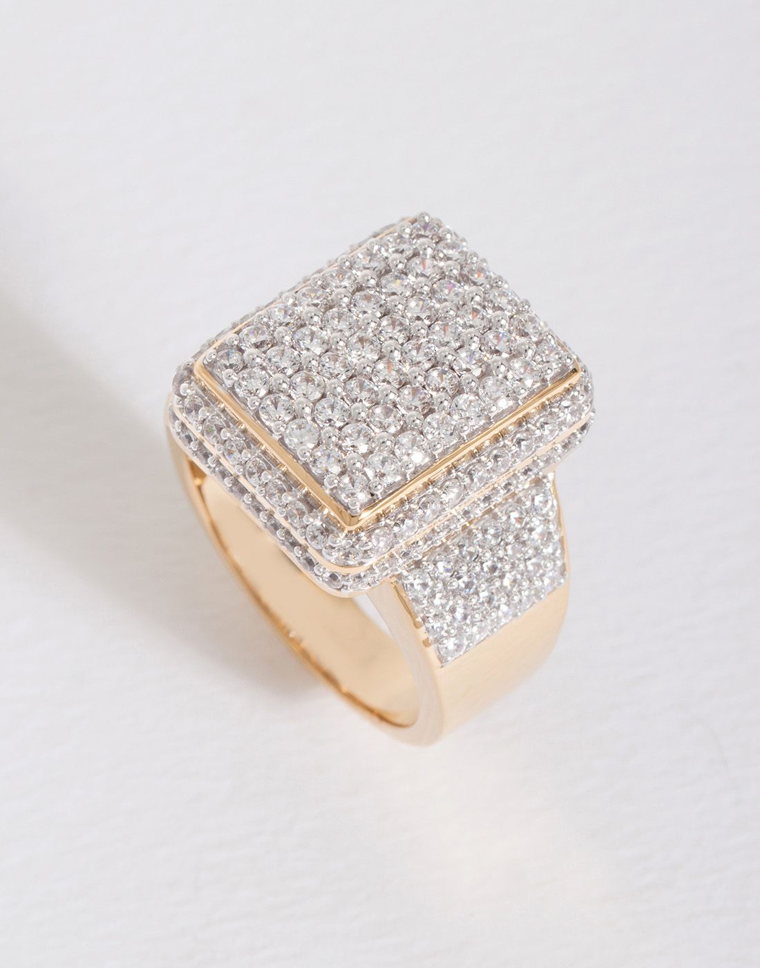 Square Statement Ring R-20061