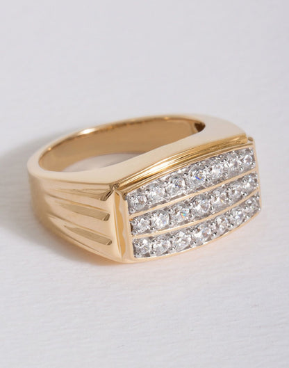 Rectangular Statement Ring R-20082