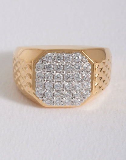 Octagonal Statement Ring R-20083