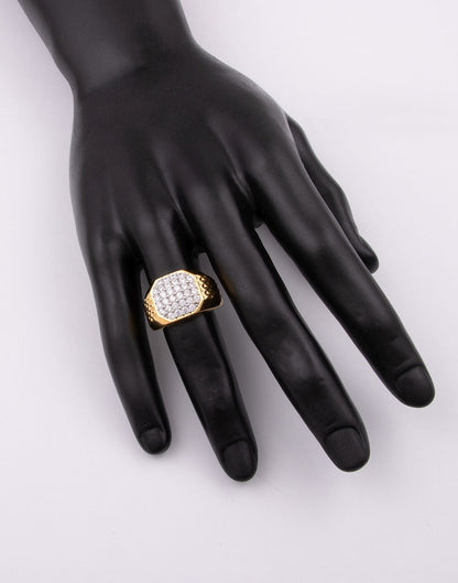 Octagonal Statement Ring R-20083