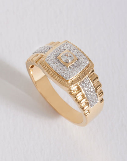 Luxe Watch Ring R-20147