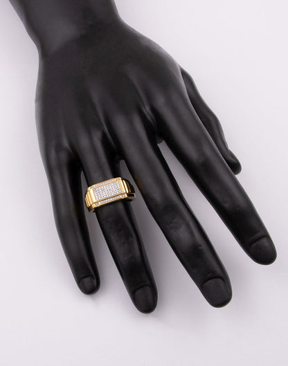 Rectangular Statement Ring R-20150