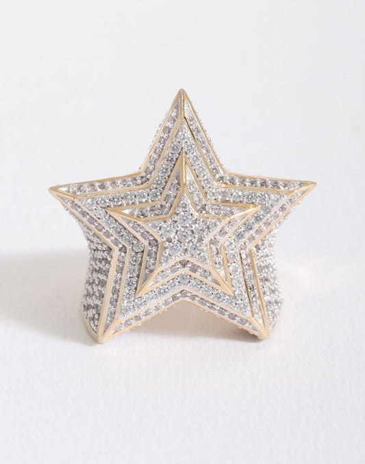 Star Statement Ring R-20171