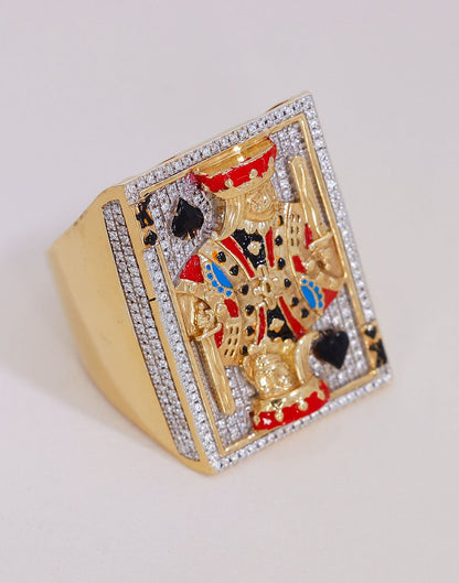 King of Spades Ring R-34373